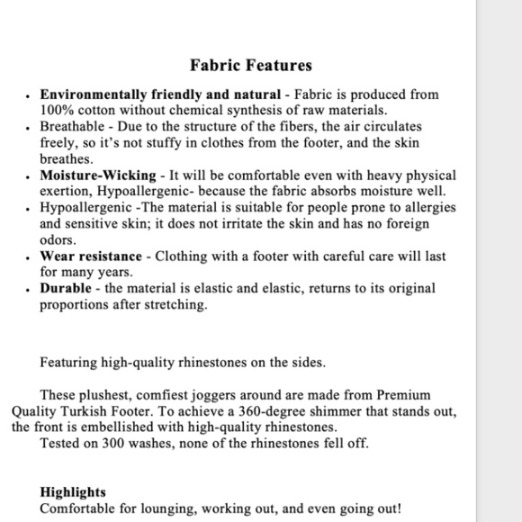 New Rhinestone Joggers, Premium Joggers,Soft Joggers,Women Sweatpants,Cozy Pants - Picture 12 of 13